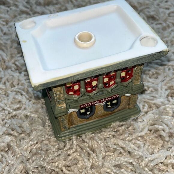 It’s A Wonderful Life Gower Drugs Enesco Brighten Up Porcelain Ornament 2002 - Picture 15 of 16